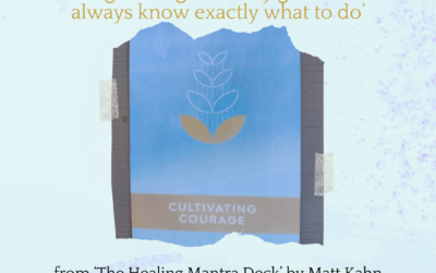 Card for the Month – March 2024 – Cultivating Courage