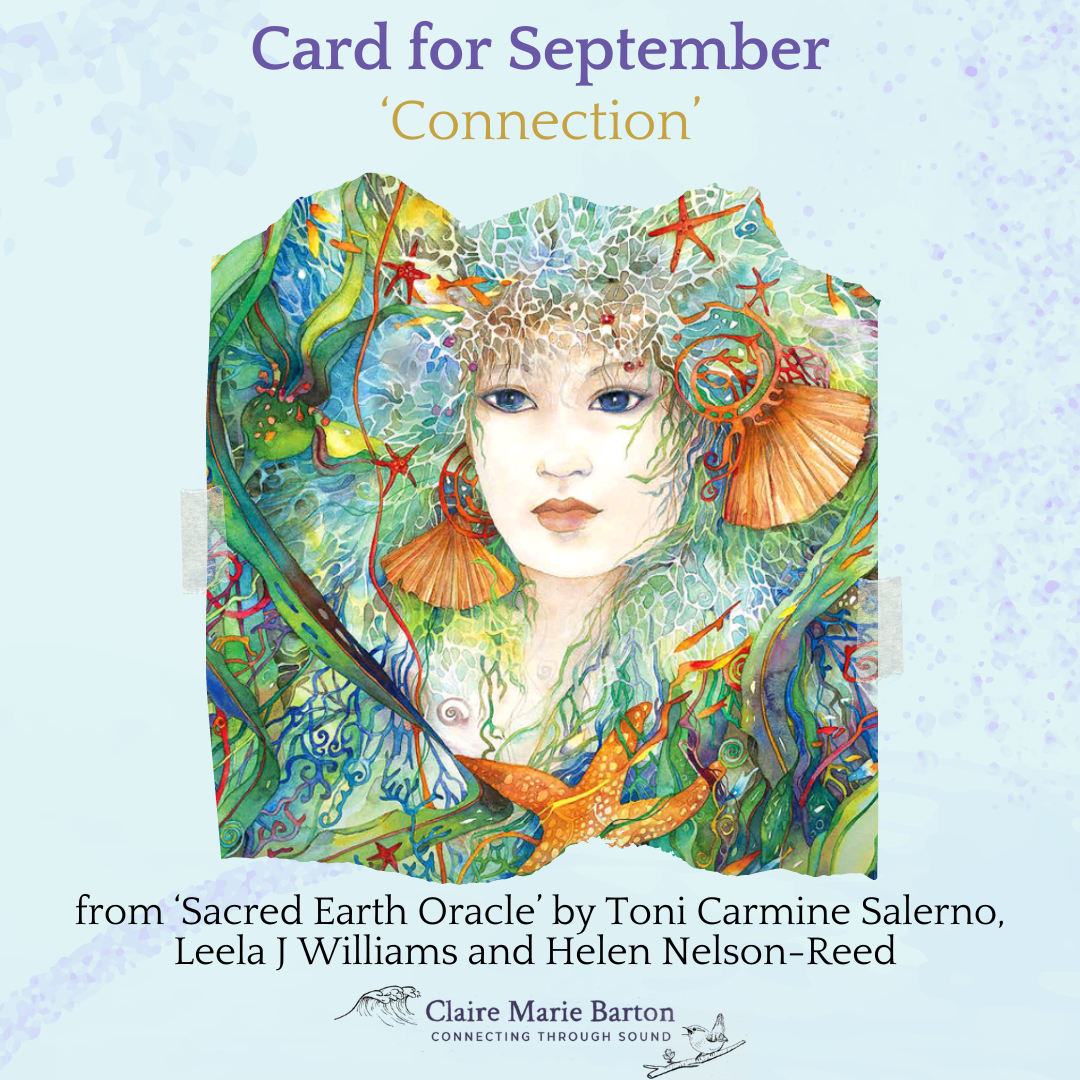 Picture of 'Children' card from Messages from Messages from the fairies Oracle Card deck by Doreen Virtue. A little girl with butterfly wings looks up at the sky