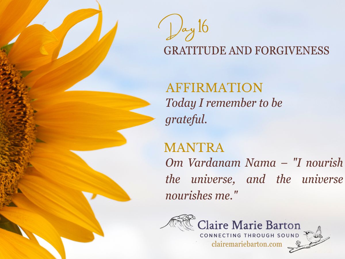 Day 16 Affirmation & Mantra – 21 Days of Abundance Meditations Day 16 affirmation and mantra graphic for Deepak Chopra's 21 Days of Abundance Meditations.