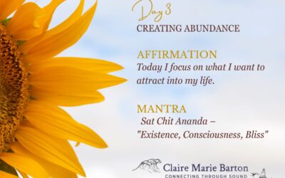 Day 3 – Deepak Chopra’s 21 Days of Abundance Meditation