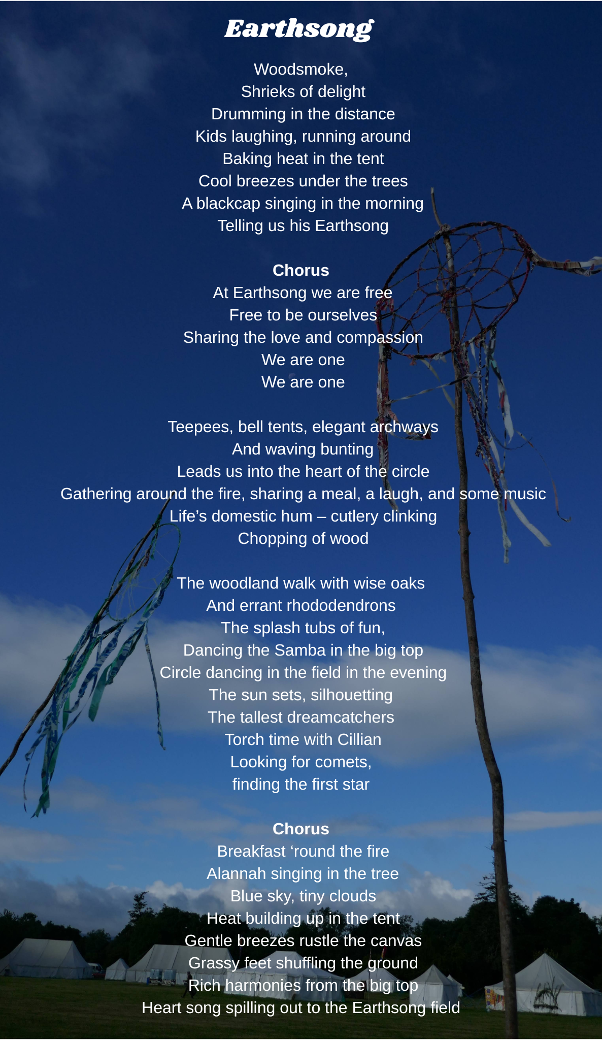 Earthsong Lyrics